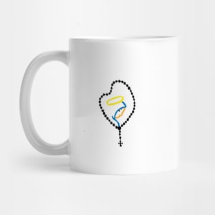 Our Mother Mary Of The Holy Rosary Mug